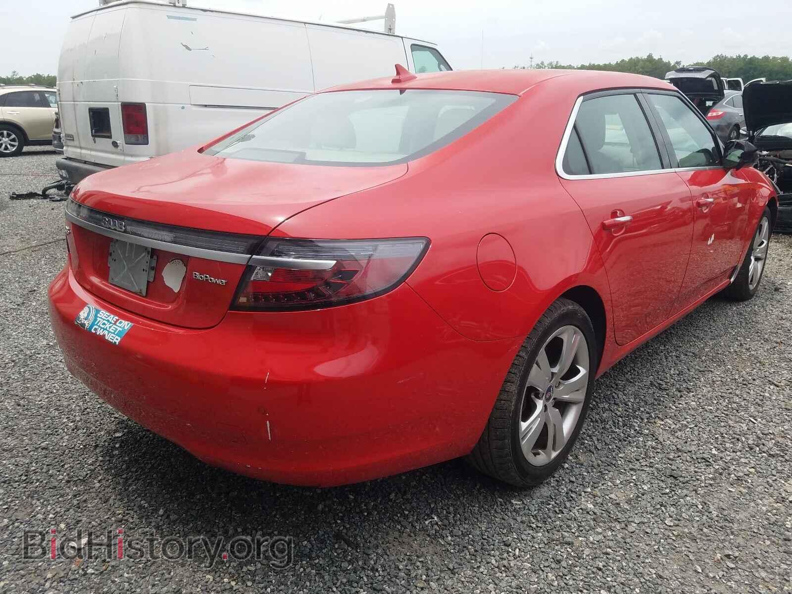 2011 SAAB 9 5 - VIN: YS3GN4AR2B4001322 - Фото 4