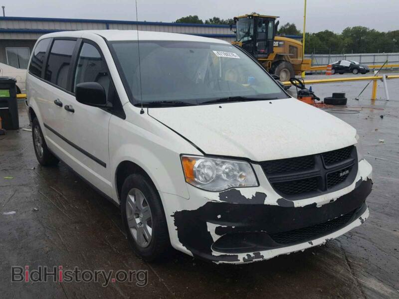 2012 Dodge RAM VAN (VIN 2C4RDGAG1CR370271) — фото 1 из 10, Copart, повреждение: бок