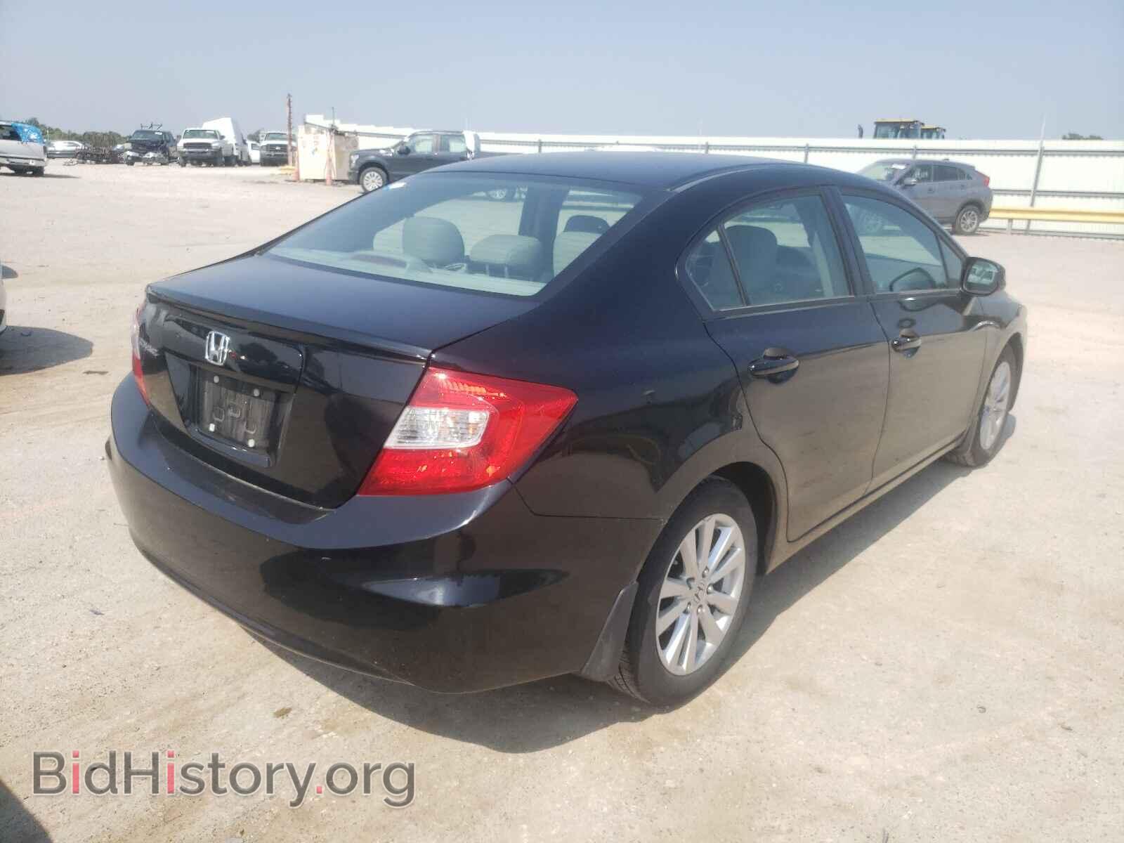 2012 HONDA CIVIC - VIN: 2HGFB2F97CH541425 - Фото 4
