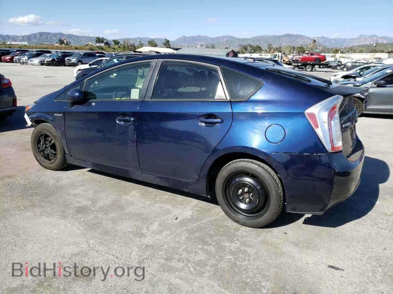 2014 TOYOTA PRIUS - VIN: JTDKN3DU5E1753694 - Фото 2