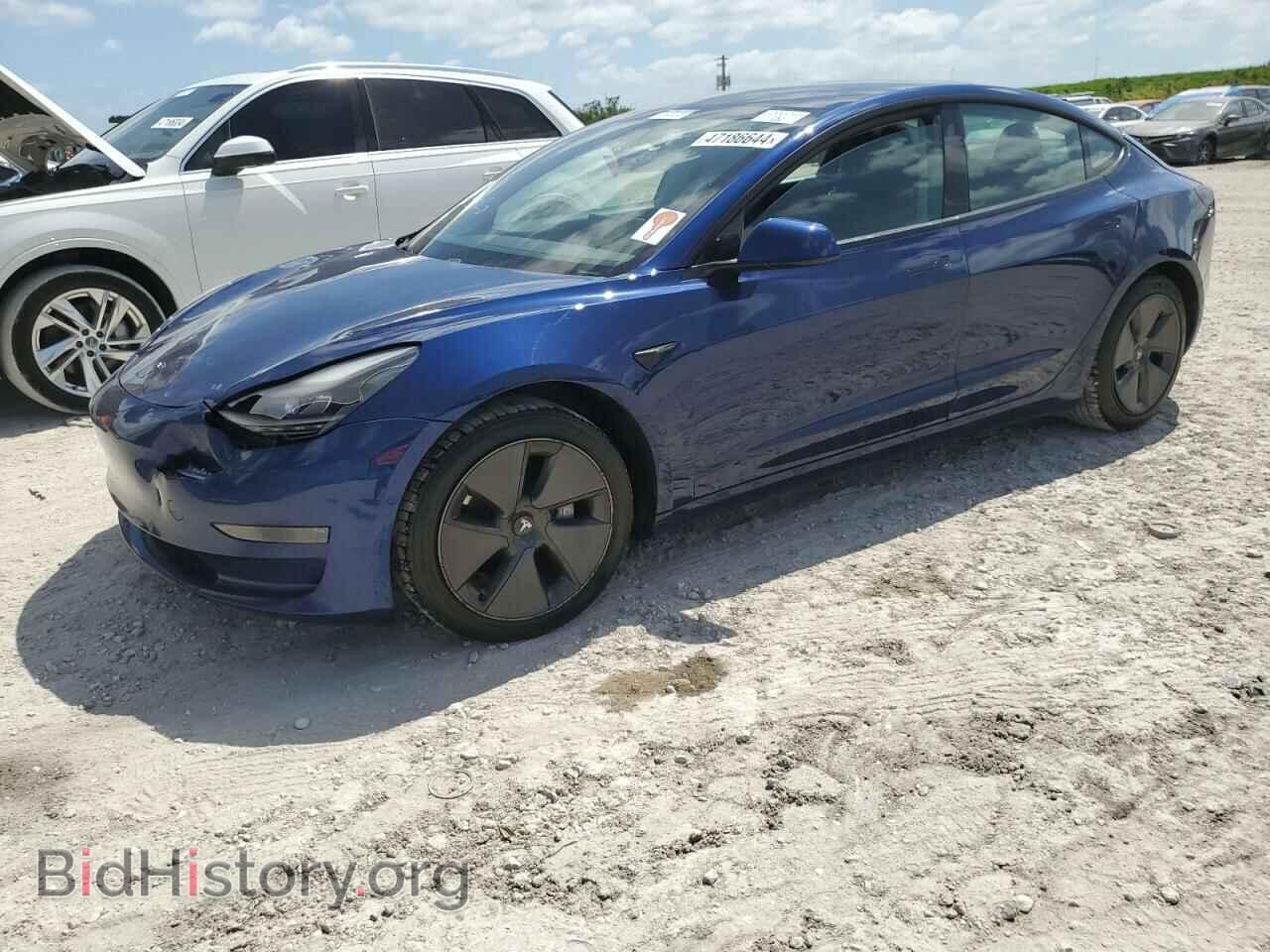 Photo 5YJ3E1EA5MF919344 - TESLA MODEL 3 2021