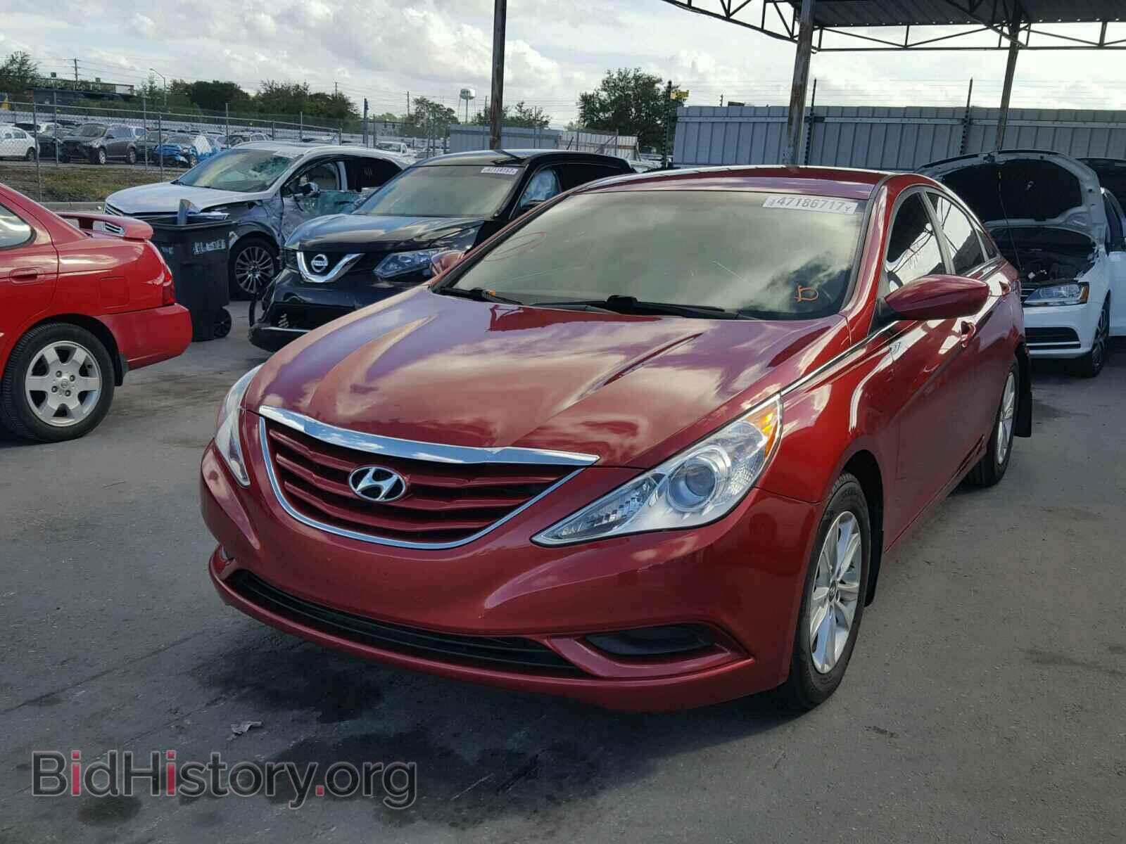 2012 HYUNDAI SONATA - VIN: 5NPEB4AC5CH349520 - Фото 2