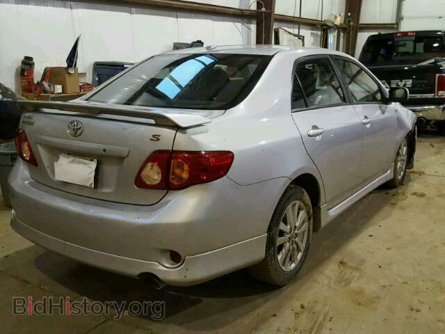 2009 TOYOTA COROLLA BA - VIN: 2T1BU40E19C088124 - Фото 4