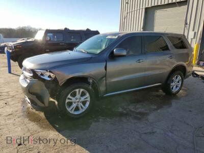 2012 Dodge DURANGO SXT, gray — VIN 1C4RDHAGXCC257319, Copart