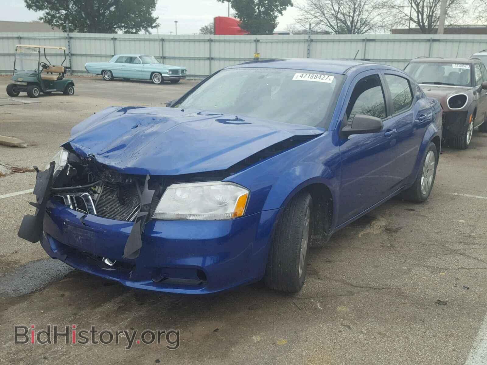 2013 DODGE AVENGER - VIN: 1C3CDZAB3DN596451 - Фото 2
