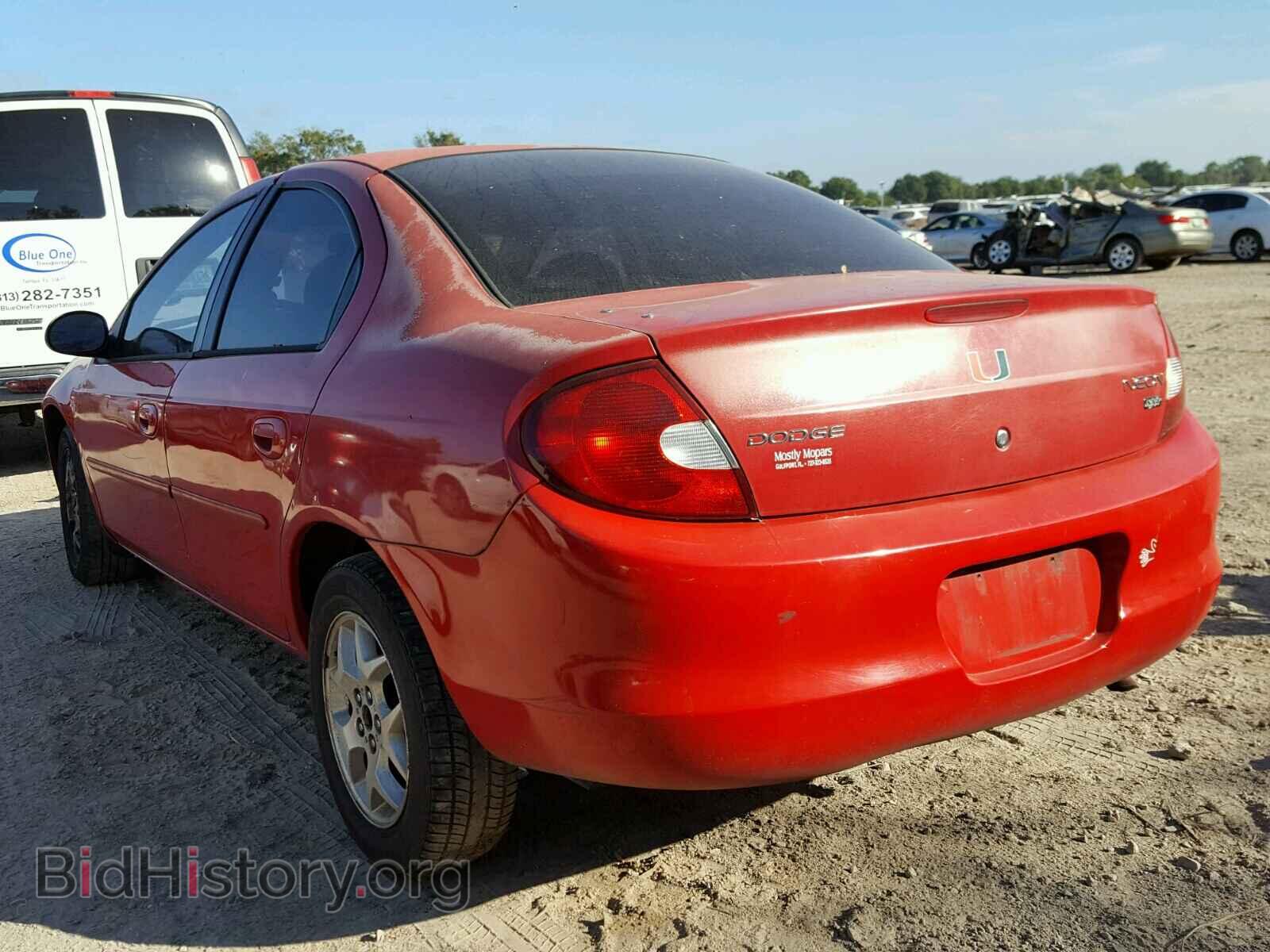 2002 DODGE NEON - VIN: 1B3ES56C82D627220 - Фото 3