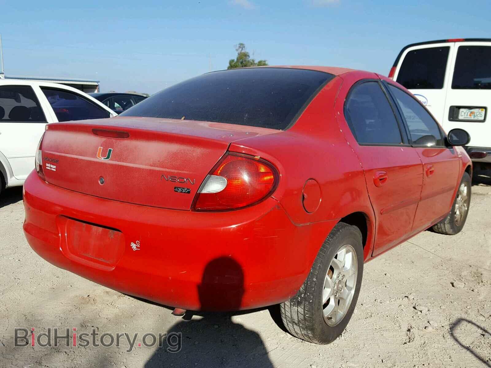 2002 DODGE NEON - VIN: 1B3ES56C82D627220 - Фото 4