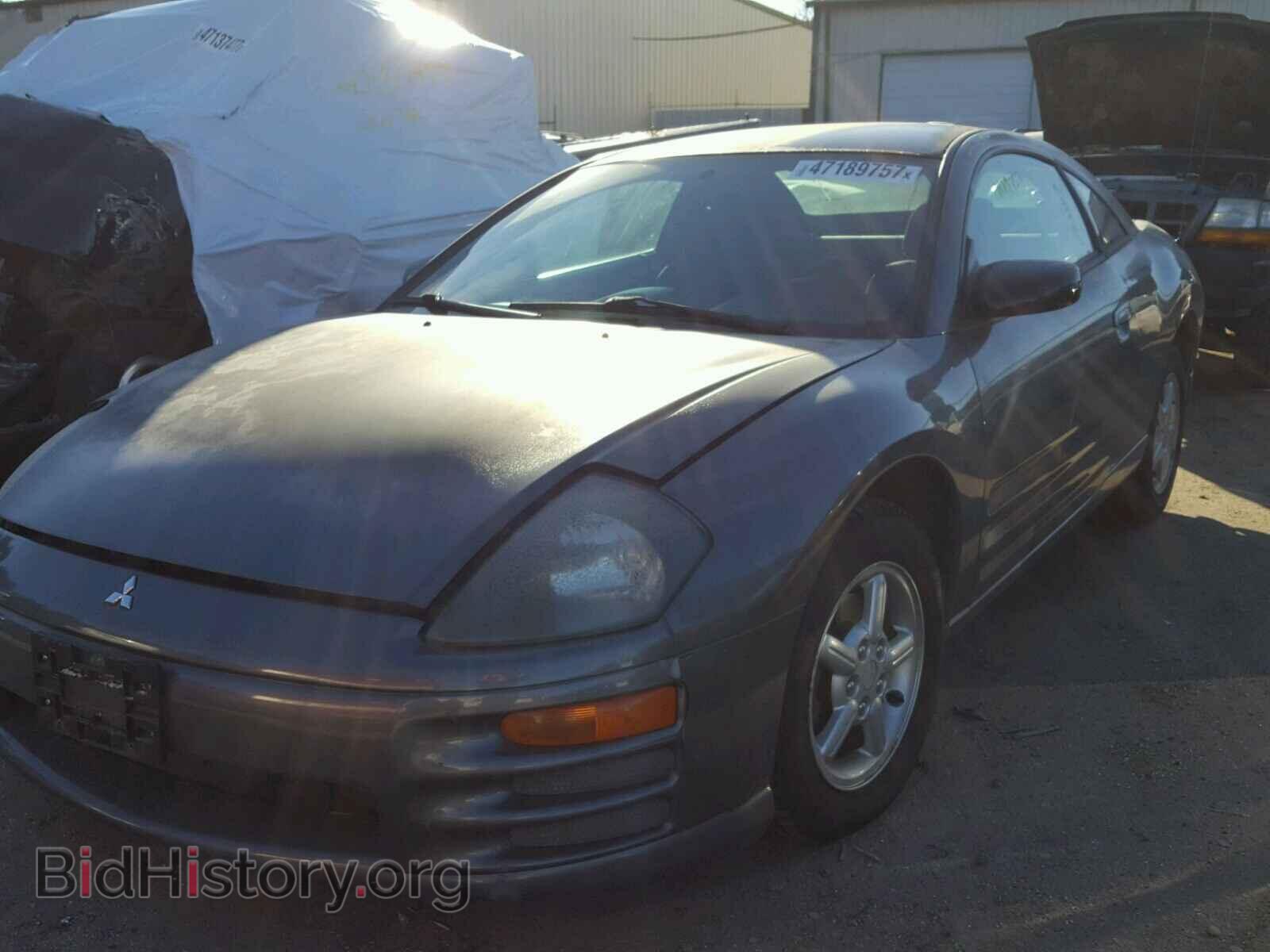 2002 MITSUBISHI ECLIPSE - VIN: 4A3AC34G42E075985 - Фото 2