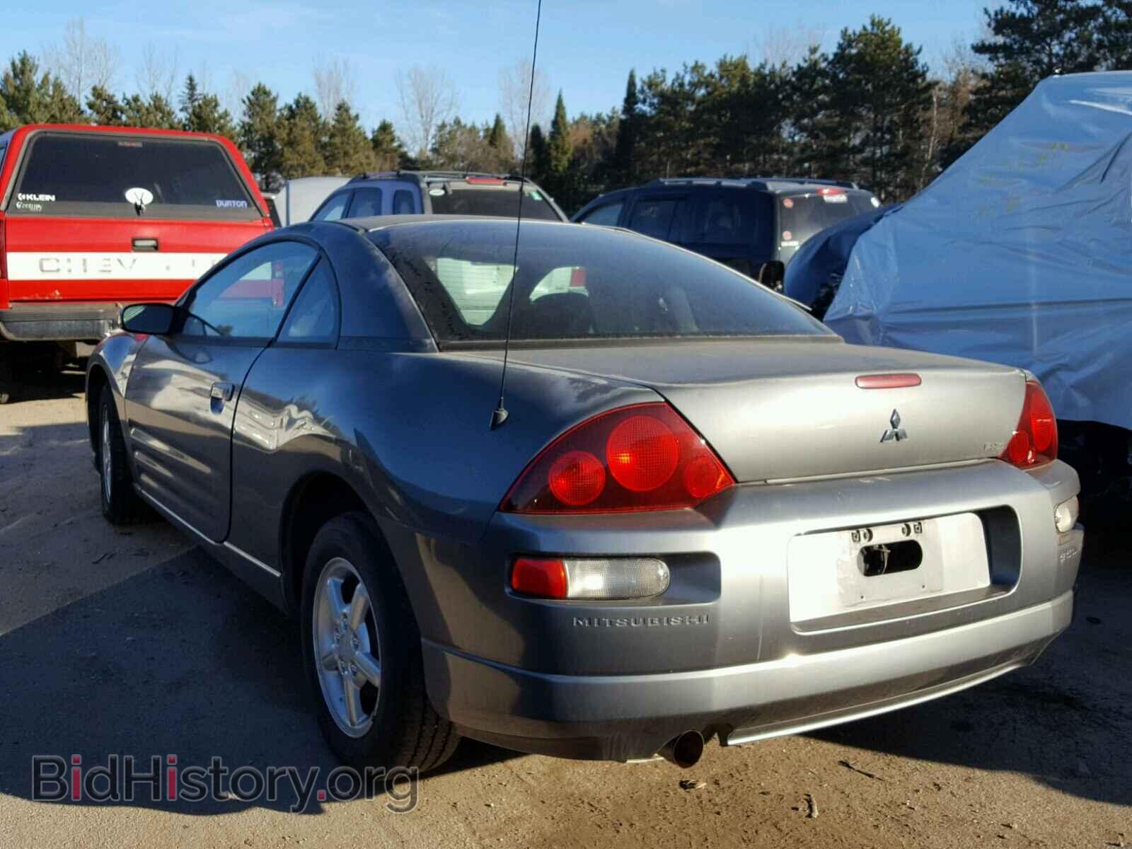 2002 MITSUBISHI ECLIPSE - VIN: 4A3AC34G42E075985 - Фото 3