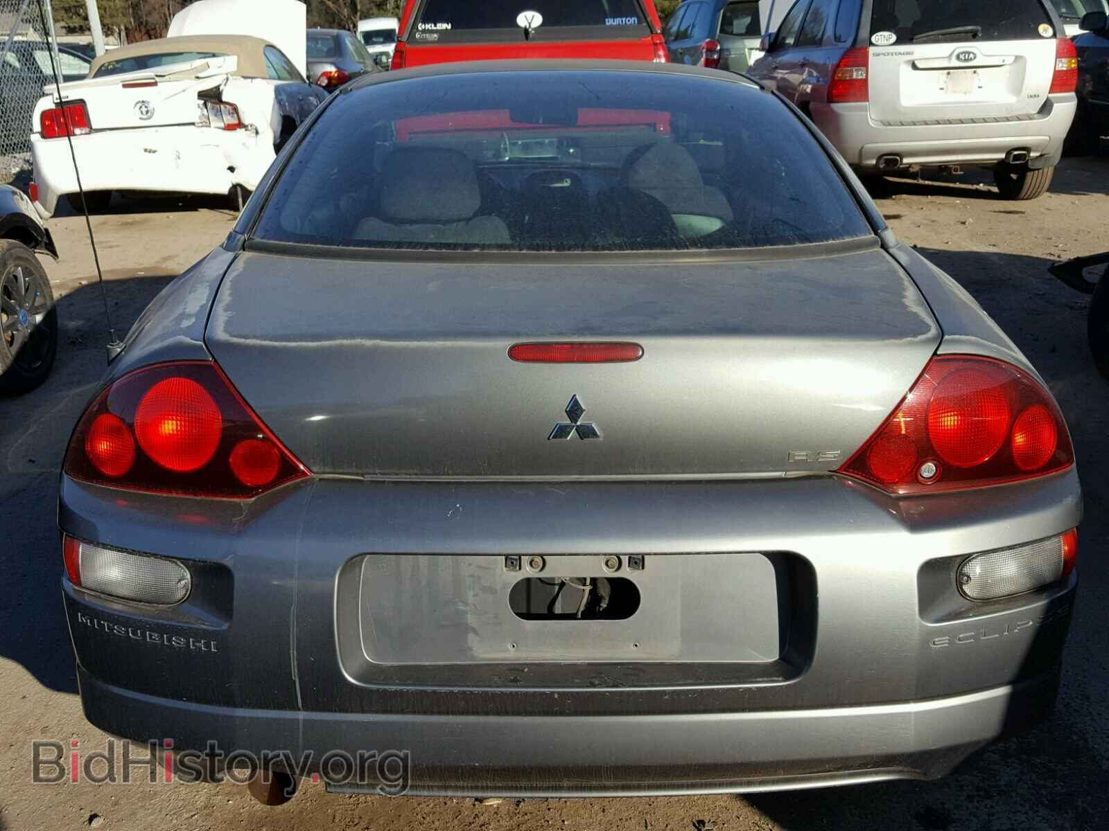 2002 MITSUBISHI ECLIPSE - VIN: 4A3AC34G42E075985 - Фото 9