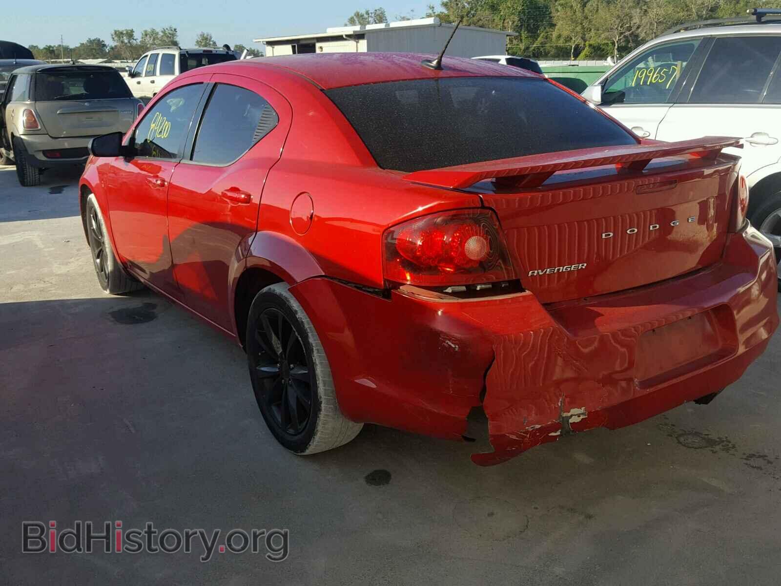 2013 DODGE AVENGER - VIN: 1C3CDZCB3DN726175 - Photo 3