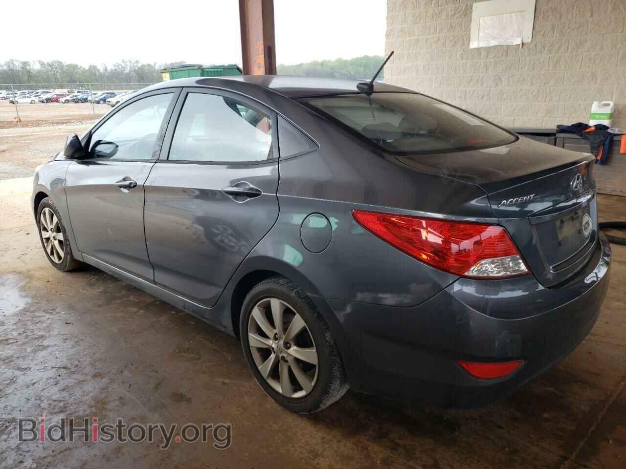 2013 HYUNDAI ACCENT - VIN: KMHCU4AE7DU355082 - Фото 2