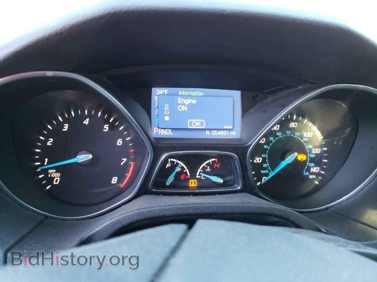 2014 FORD FOCUS - VIN: 1FADP3F29EL454377 - Фото 9