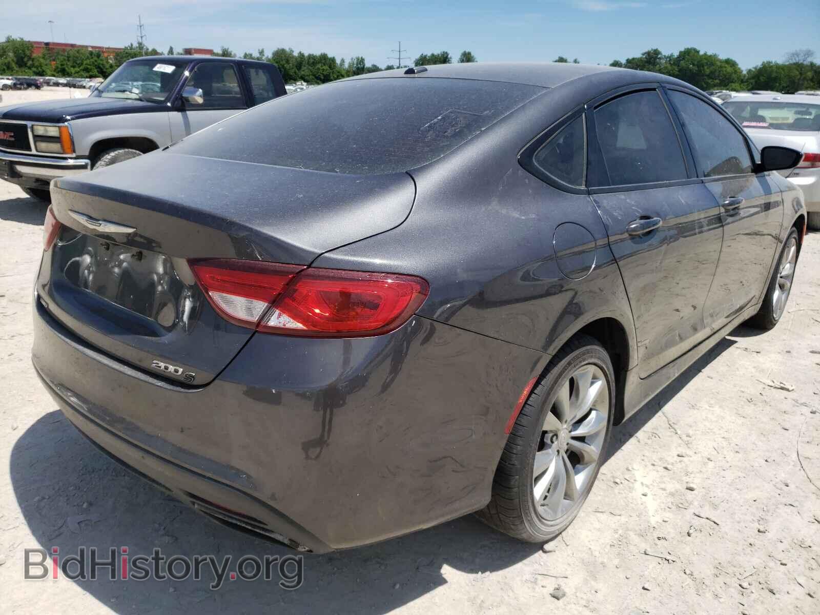 2015 CHRYSLER 200 - VIN: 1C3CCCDG1FN540910 - Фото 4