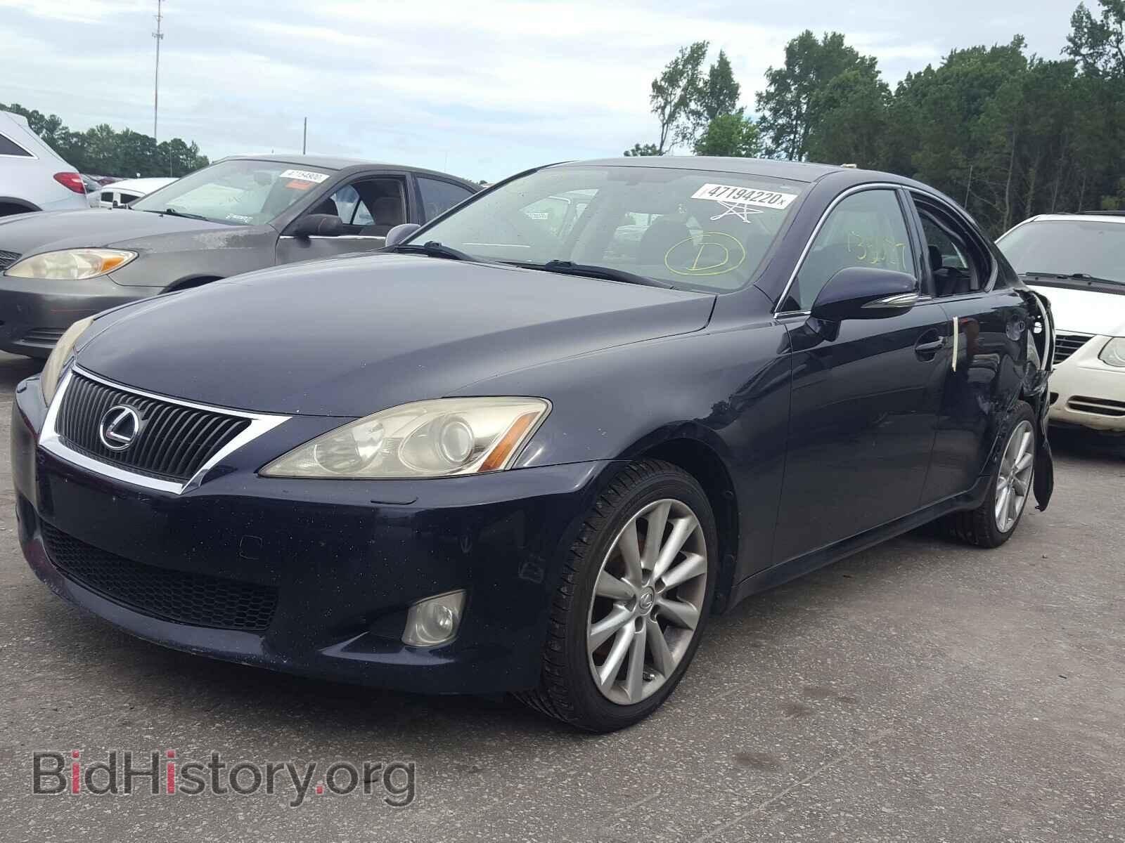 2010 LEXUS IS - VIN: JTHCF5C20A5038465 - Фото 2