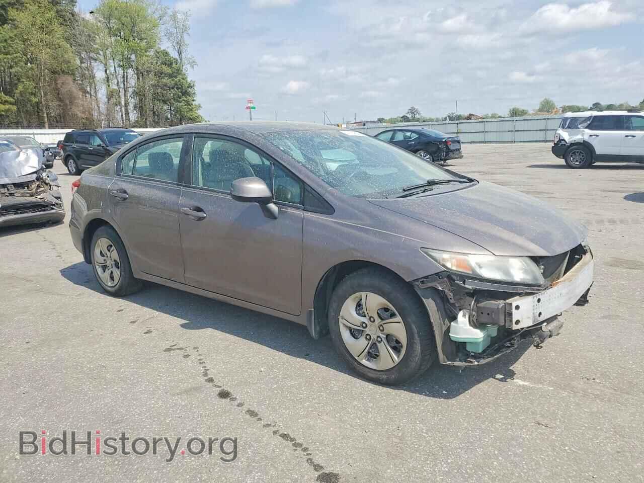 2013 HONDA CIVIC - VIN: 19XFB2F52DE091546 - Фото 4