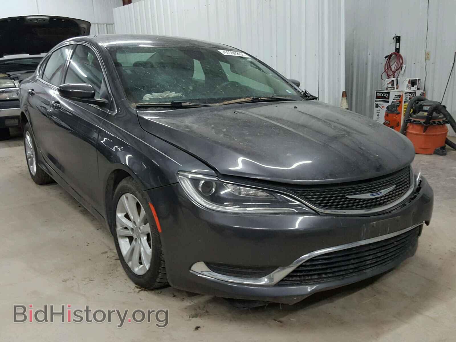 Photo 1C3CCCAB9FN590706 - CHRYSLER 200 2015