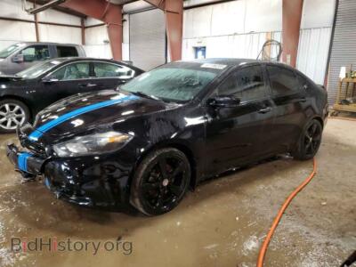 2013 Dodge DART Limited, черный — VIN 1C3CDFCHXDD328177, Copart