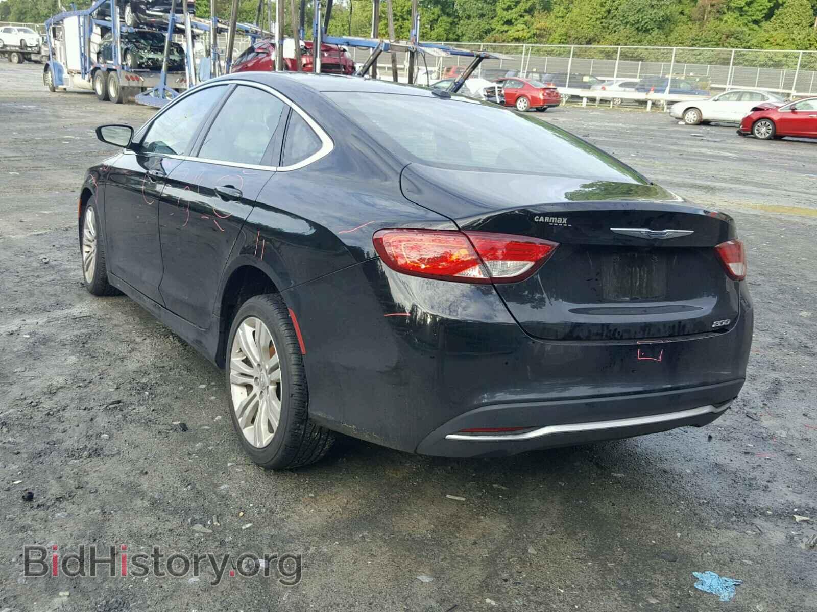 2016 CHRYSLER 200 - VIN: 1C3CCCAB0GN104575 - Фото 3