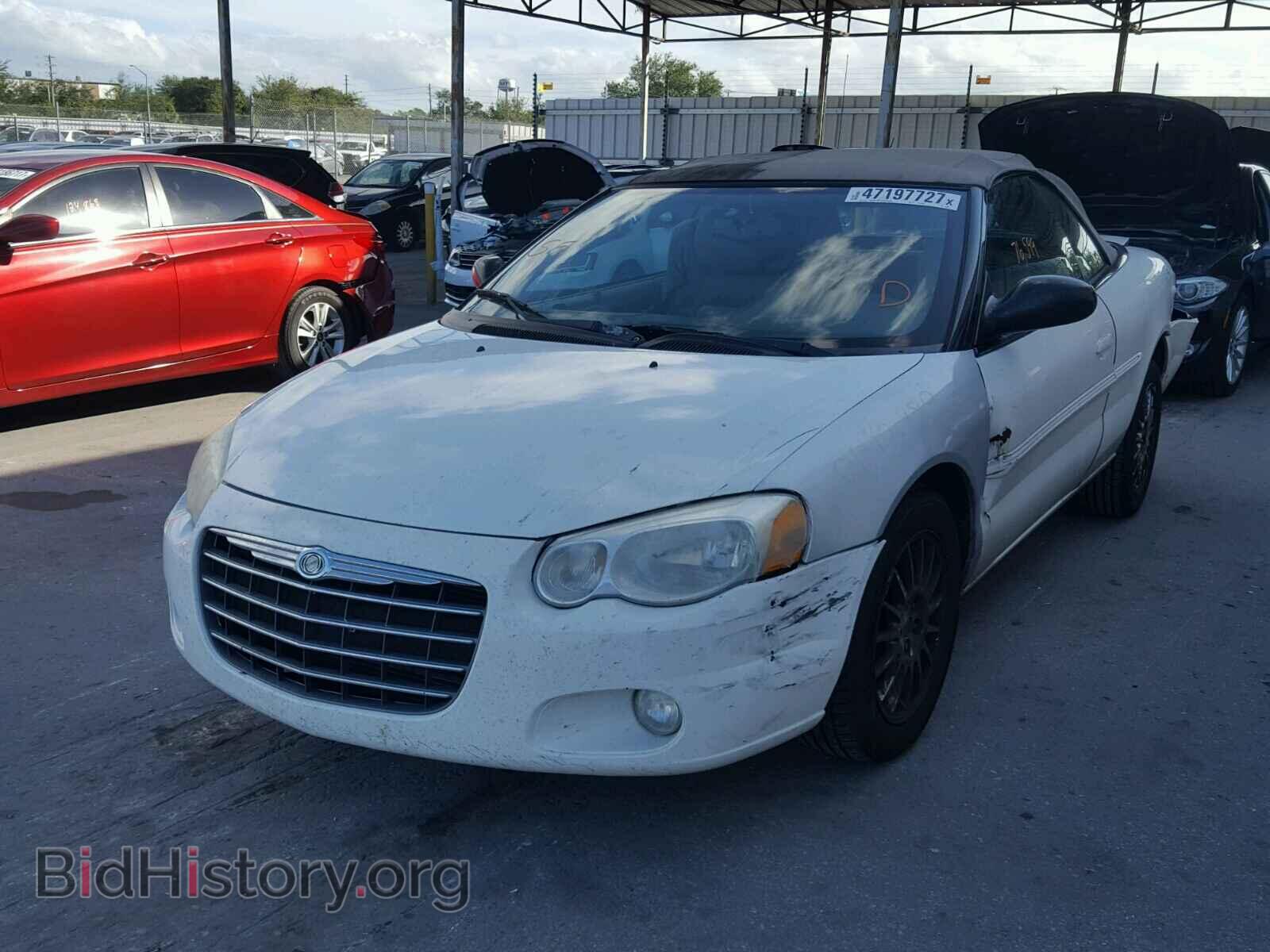2006 CHRYSLER SEBRING - VIN: 1C3EL55R46N236801 - Фото 2