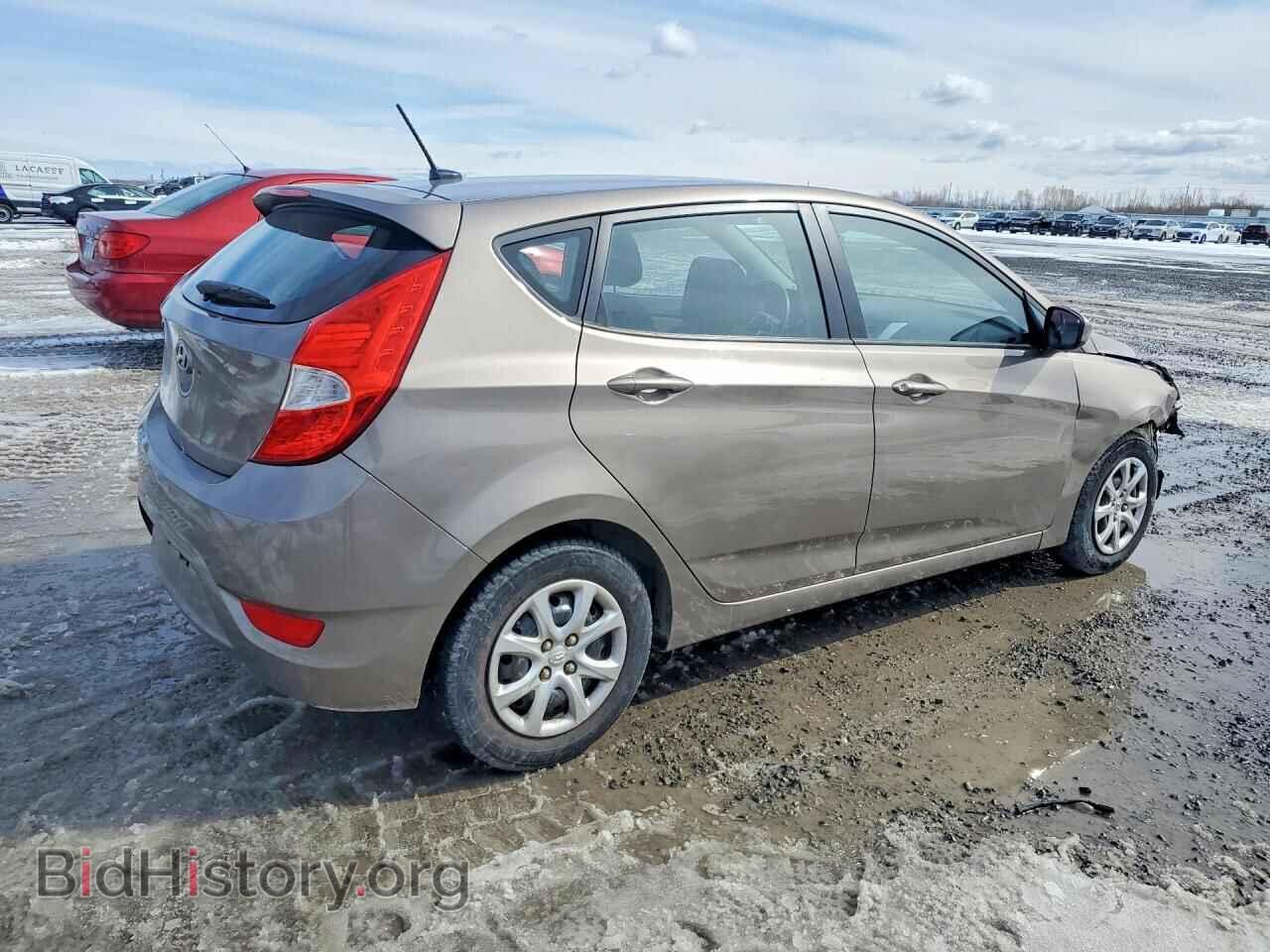 2013 HYUNDAI ACCENT - VIN: KMHCT5AE7DU123042 - Фото 3