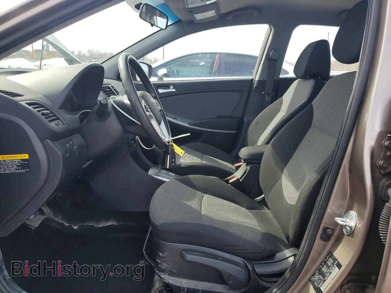 2013 HYUNDAI ACCENT - VIN: KMHCT5AE7DU123042 - Фото 7