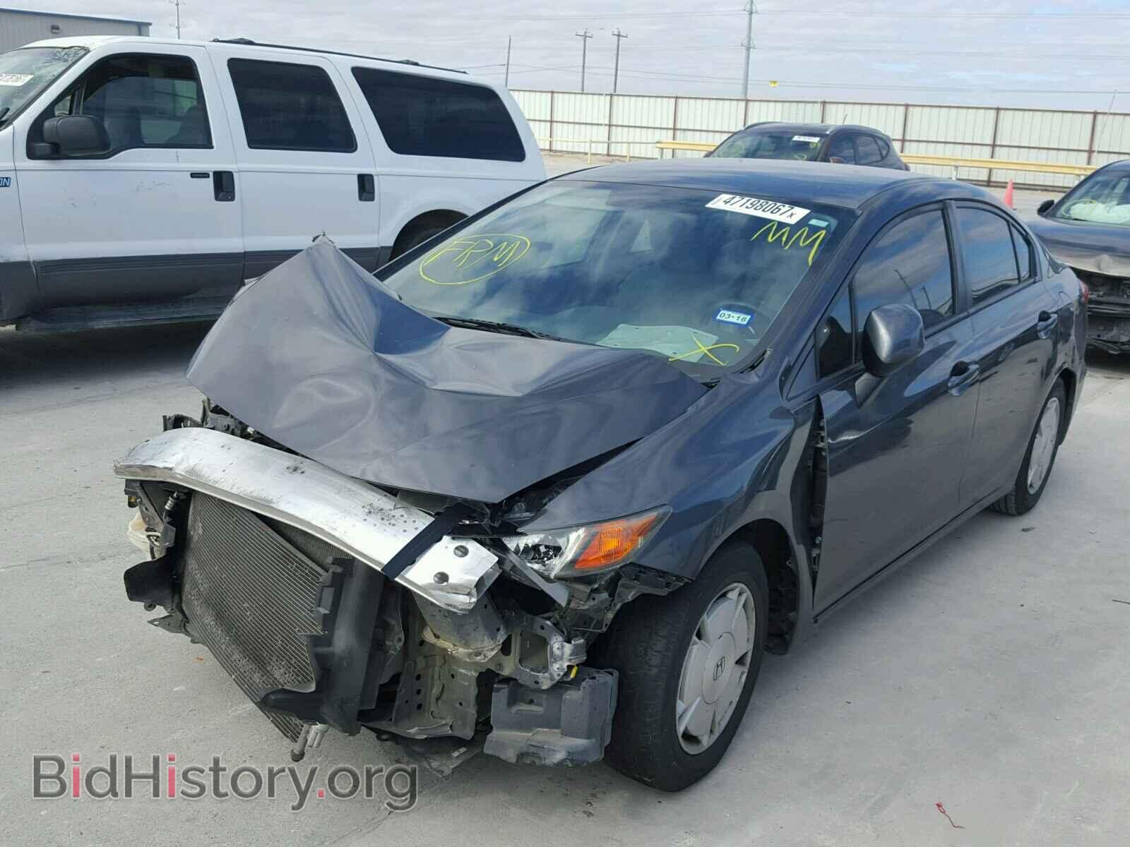 2012 HONDA CIVIC - VIN: 2HGFB2F68CH549491 - Photo 2
