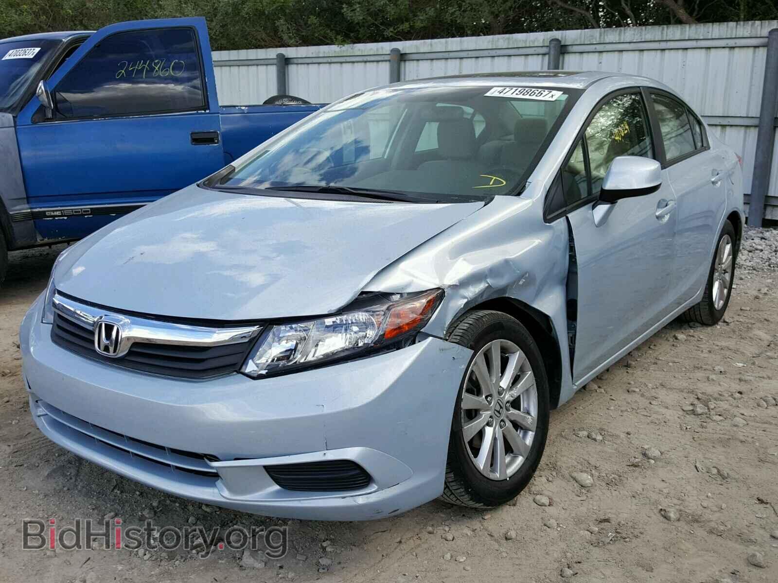 2012 HONDA CIVIC - VIN: 19XFB2F81CE019312 - Фото 2