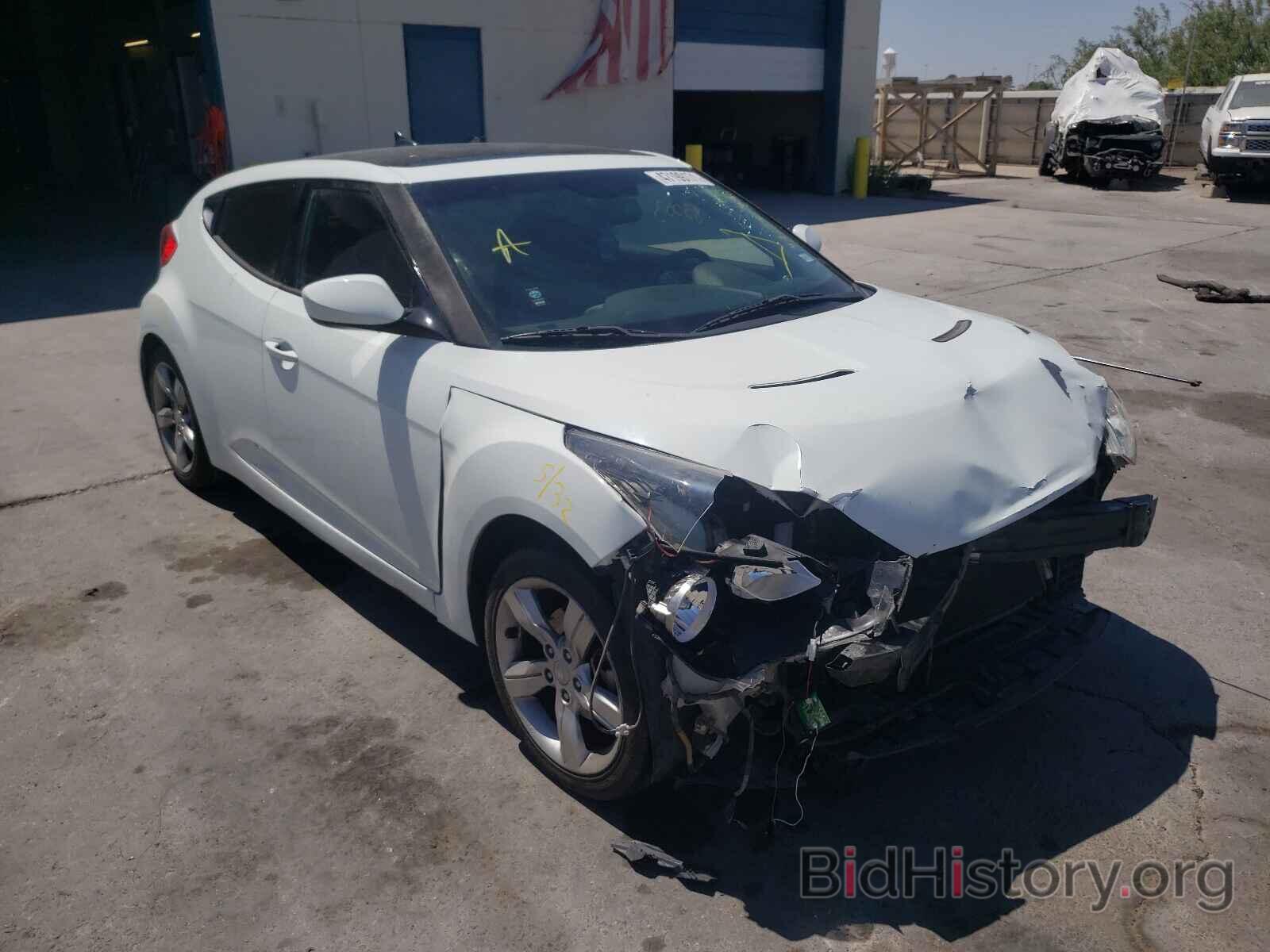 Photo KMHTC6AD9EU213615 - HYUNDAI VELOSTER 2014