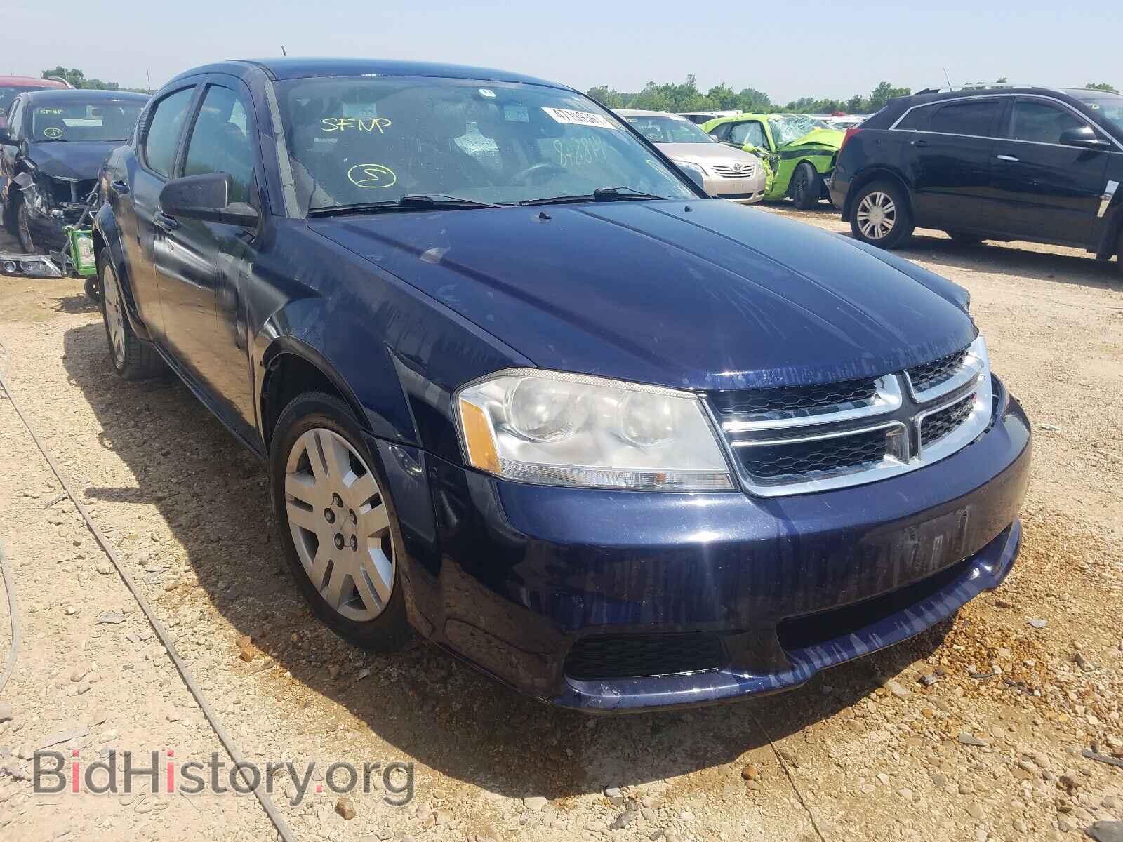 Photo 1C3CDZAG5DN749911 - DODGE AVENGER 2013