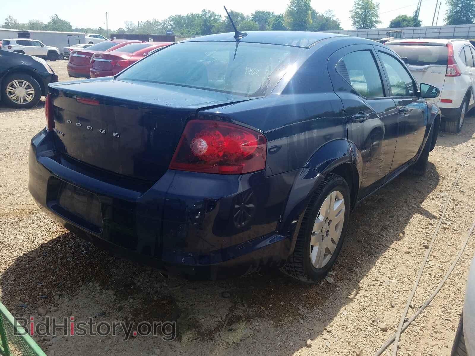 2013 DODGE AVENGER - VIN: 1C3CDZAG5DN749911 - Фото 4