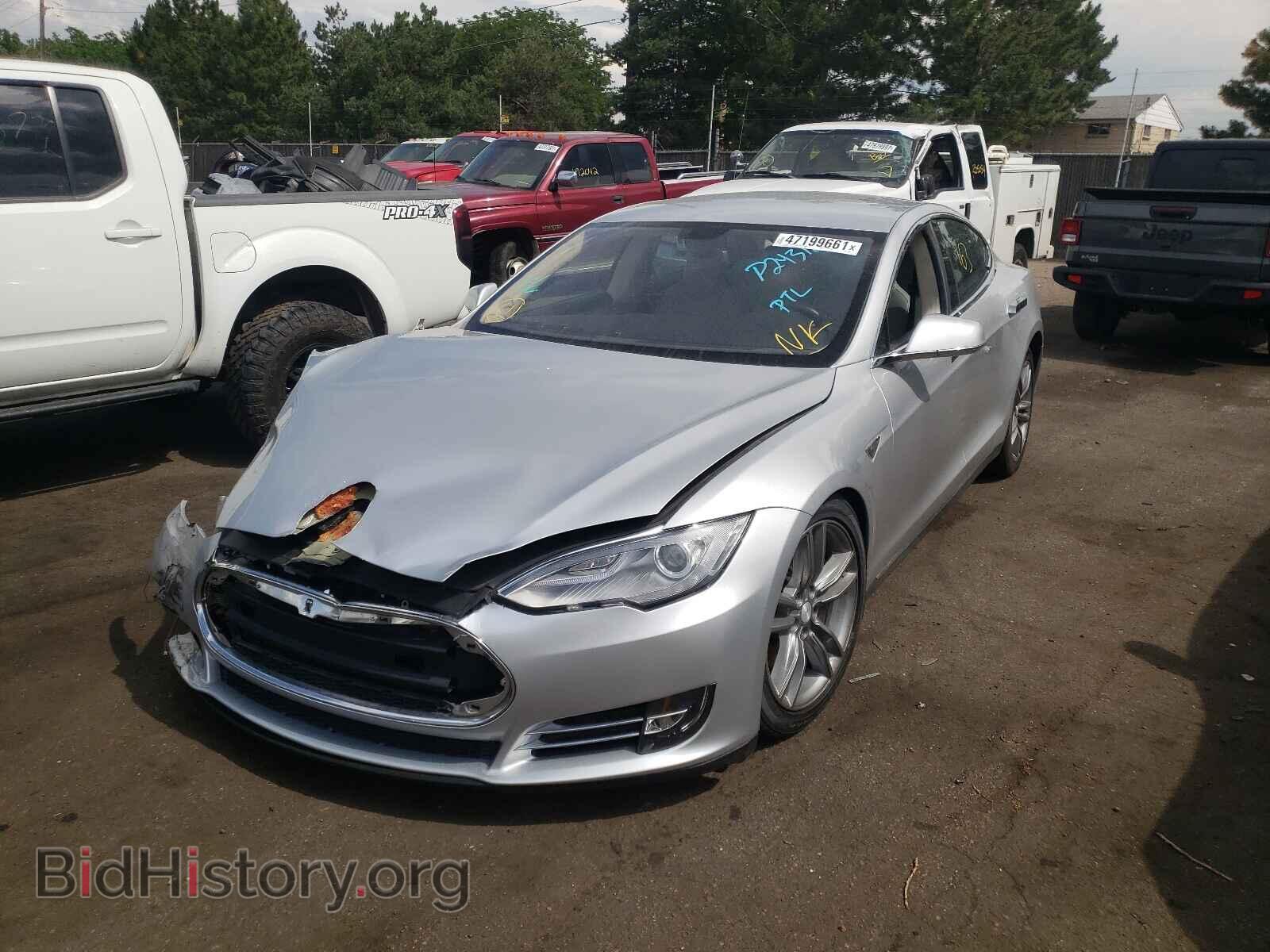 2013 TESLA MODEL S - VIN: 5YJSA1CN8DFP24318 - Photo 2
