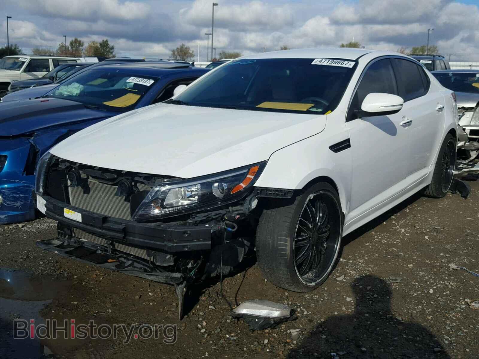 2014 KIA OPTIMA - VIN: 5XXGM4A70EG344908 - Фото 2