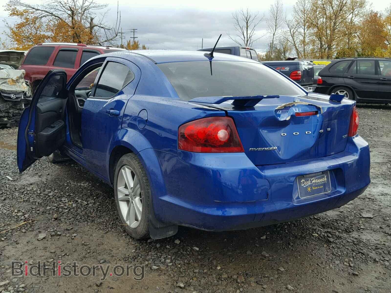 2013 DODGE AVENGER - VIN: 1C3CDZCB9DN554802 - Photo 3
