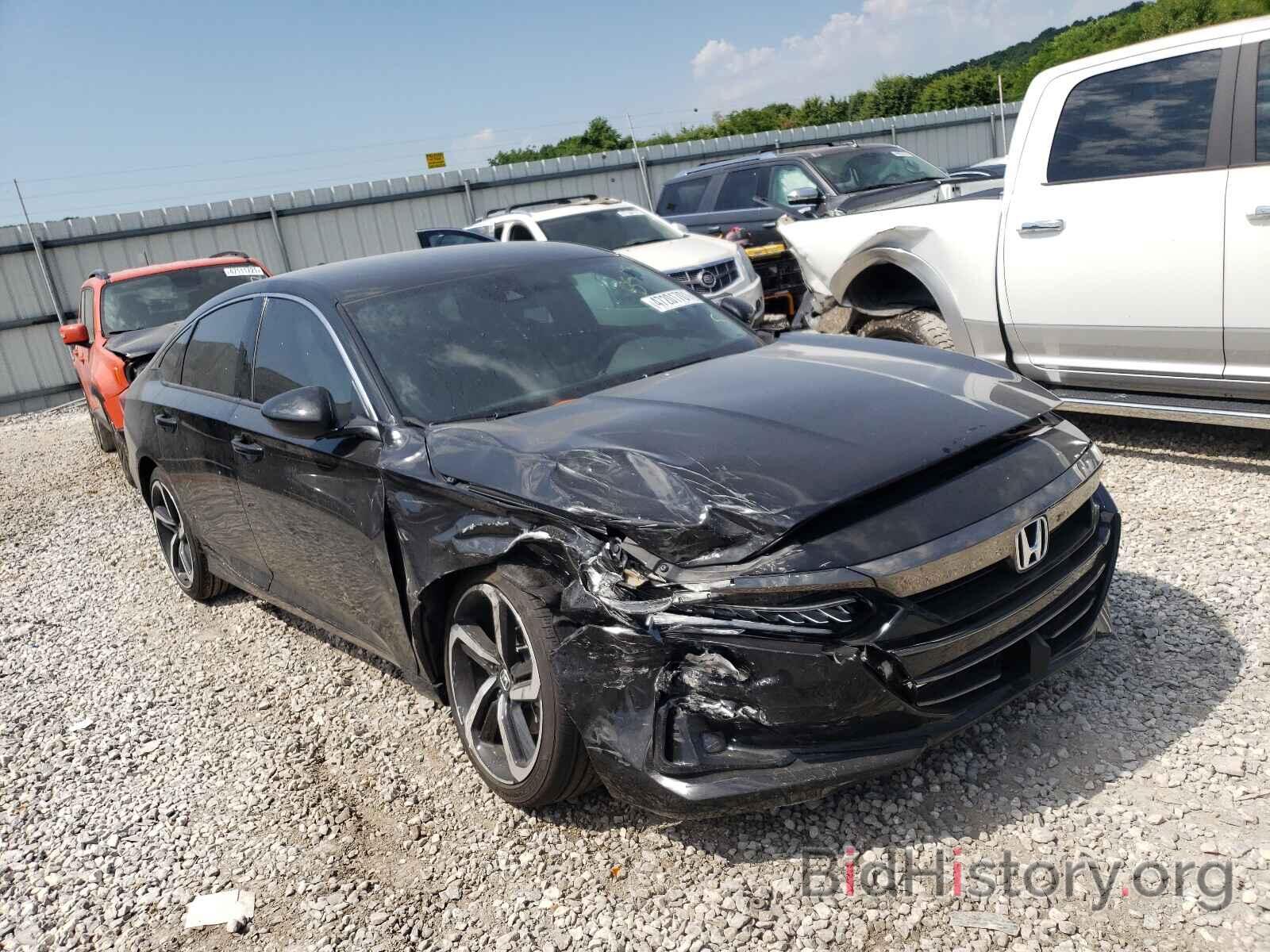 Photo 1HGCV1F33MA058563 - HONDA ACCORD 2021