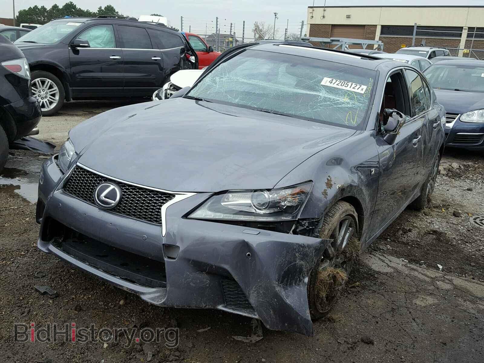 2013 LEXUS GS350 - VIN: JTHCE1BL4D5004555 - Фото 2