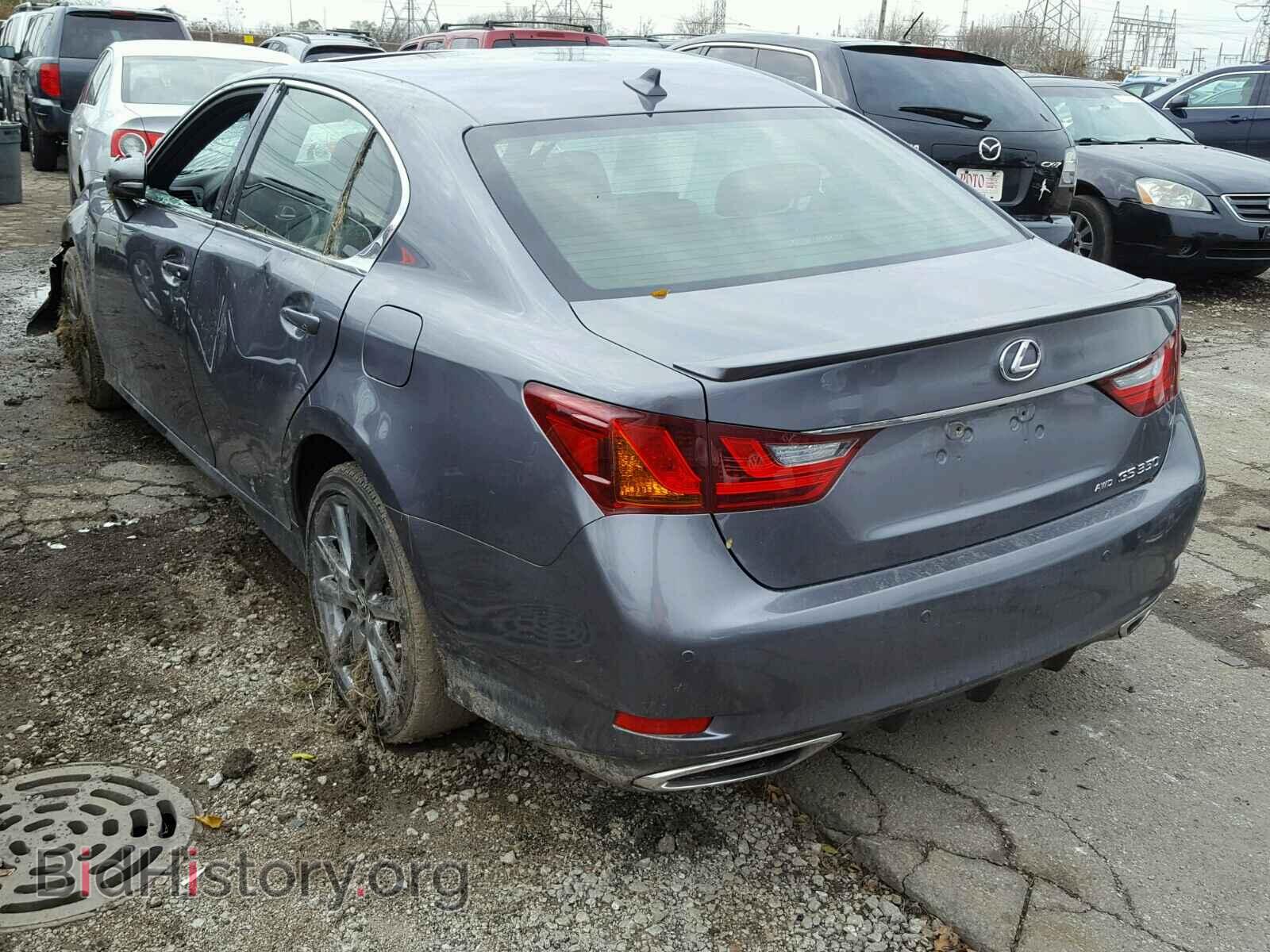 2013 LEXUS GS350 - VIN: JTHCE1BL4D5004555 - Фото 3