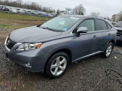 2012 Lexus RX350 350, серый — VIN 2T2BK1BA1CC123780, Copart