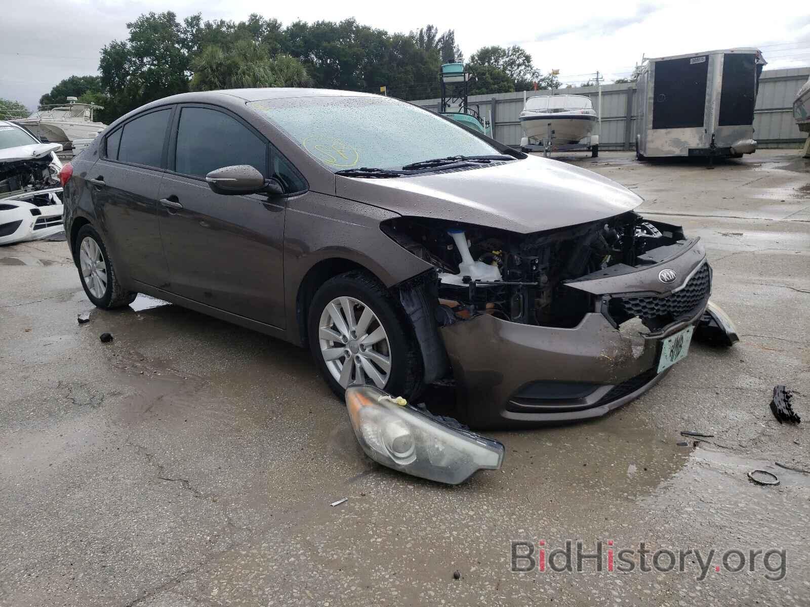 Photo KNAFX4A66E5087670 - KIA FORTE 2014