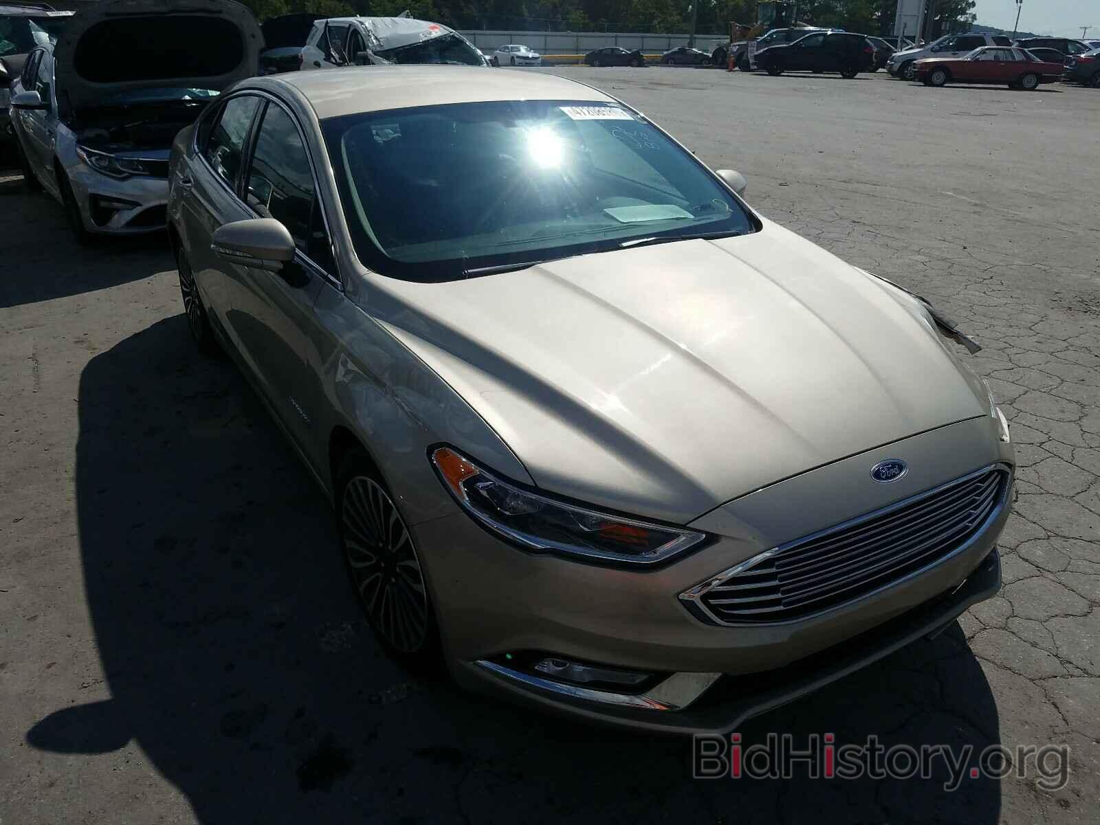 Фотография 3FA6P0RU4JR177539 - FORD FUSION 2018