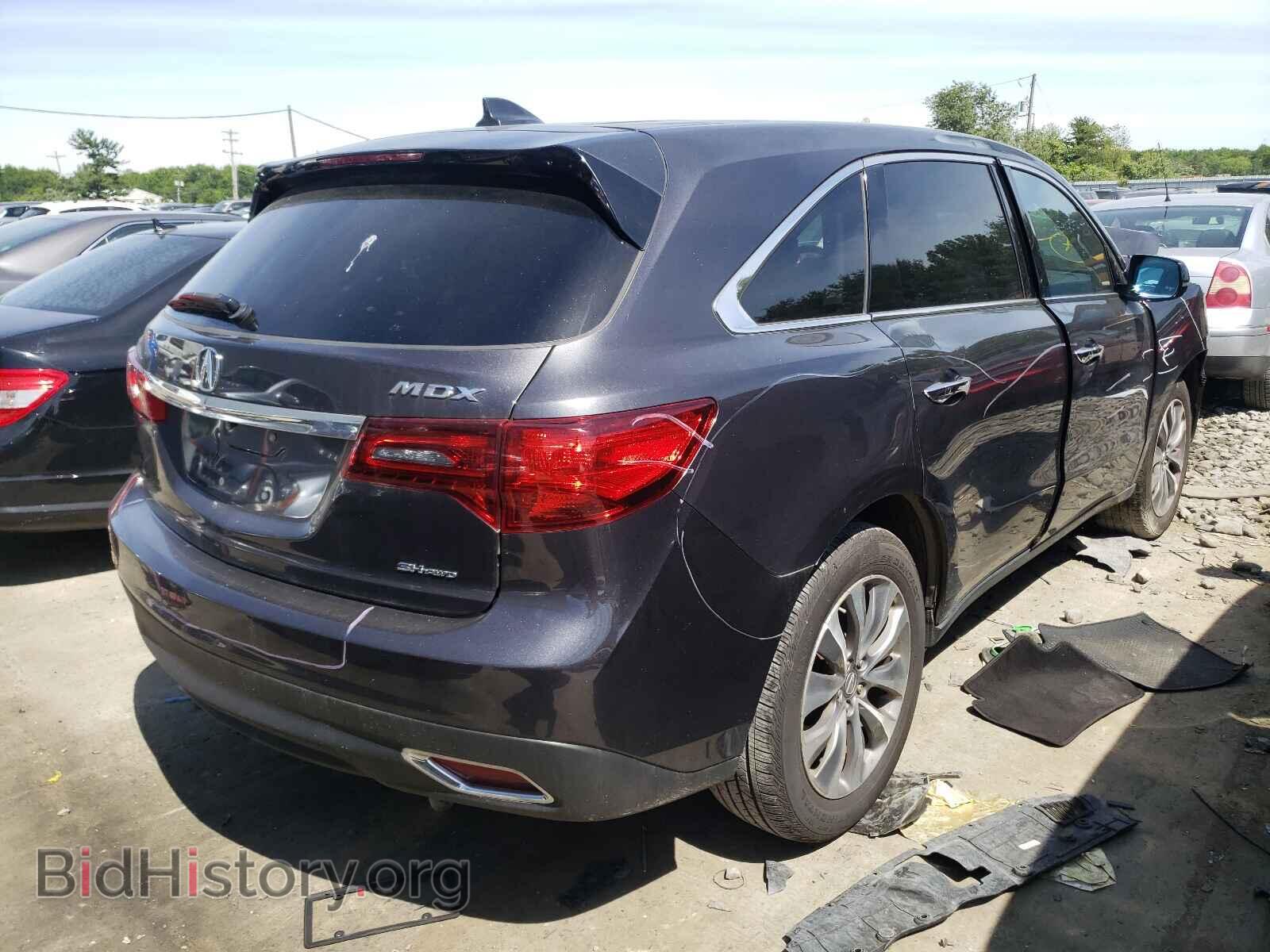 2014 ACURA MDX - VIN: 5FRYD4H44EB042684 - Фото 4