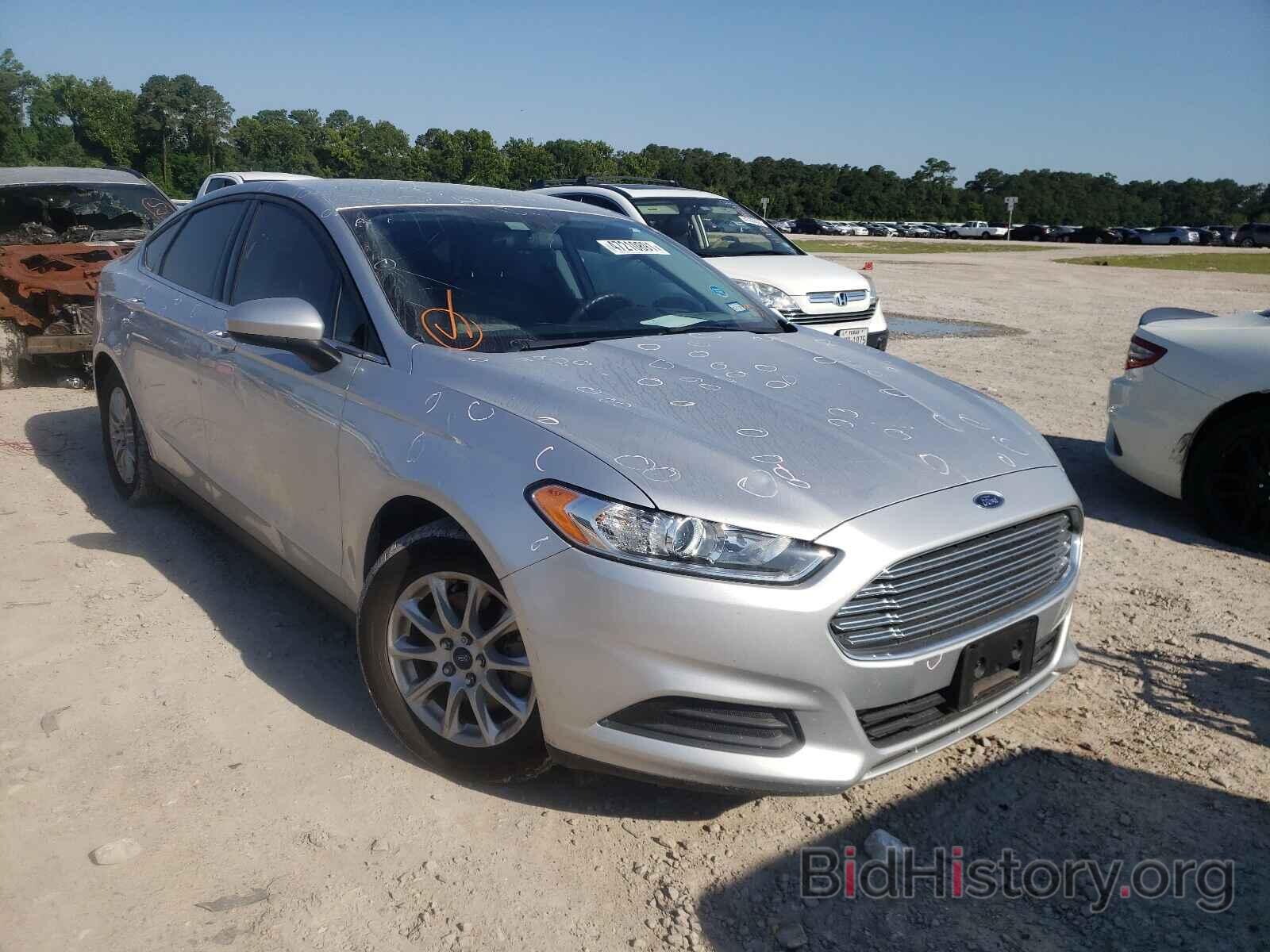 Photo 3FA6P0G79GR382067 - FORD FUSION 2016