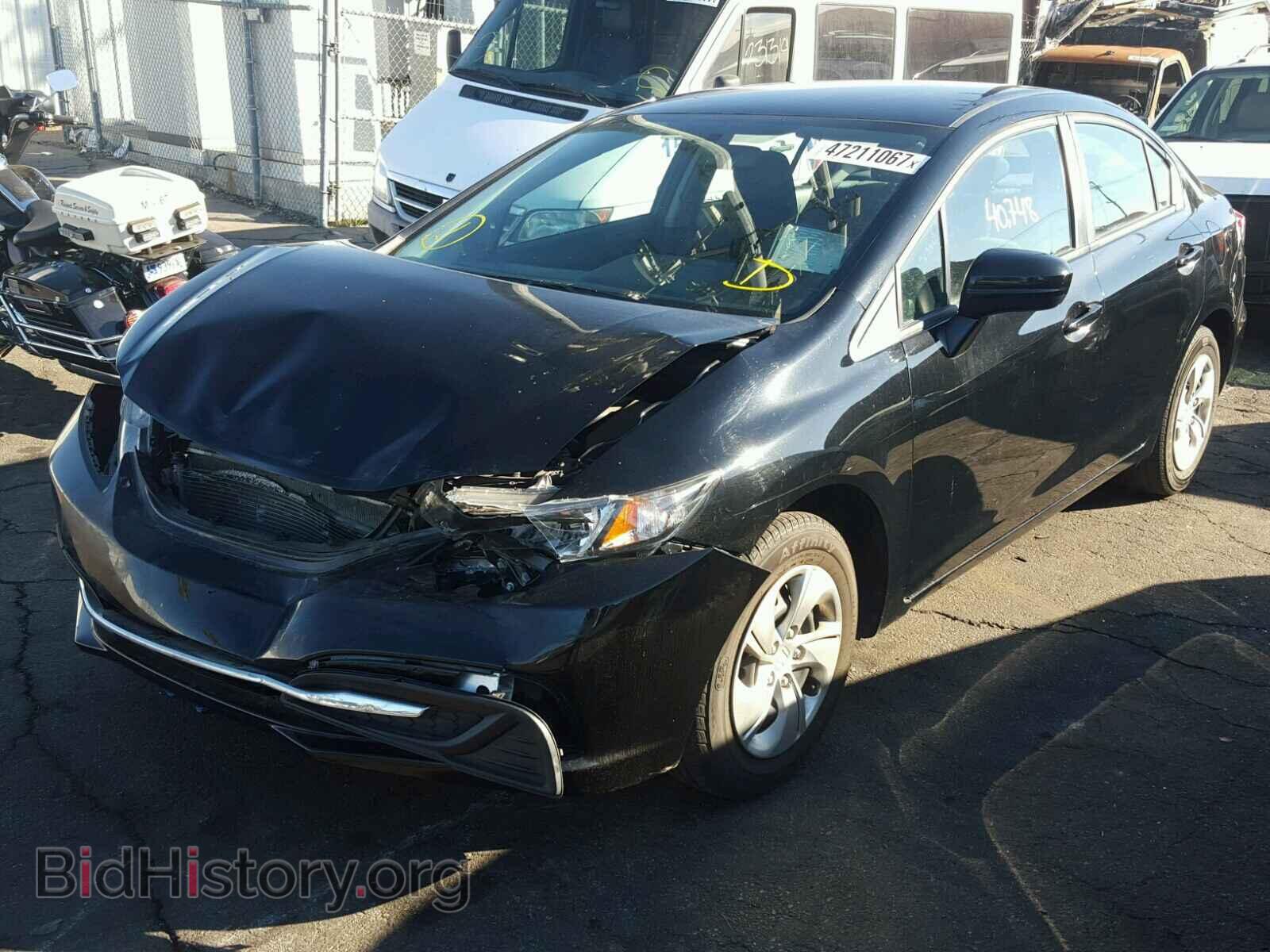 2014 HONDA CIVIC - VIN: 19XFB2F5XEE204404 - Фото 2