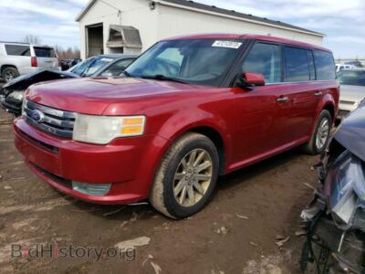 2012 Ford FLEX Flex SEL, red — VIN 2FMHK6CC7CBD15284, Copart