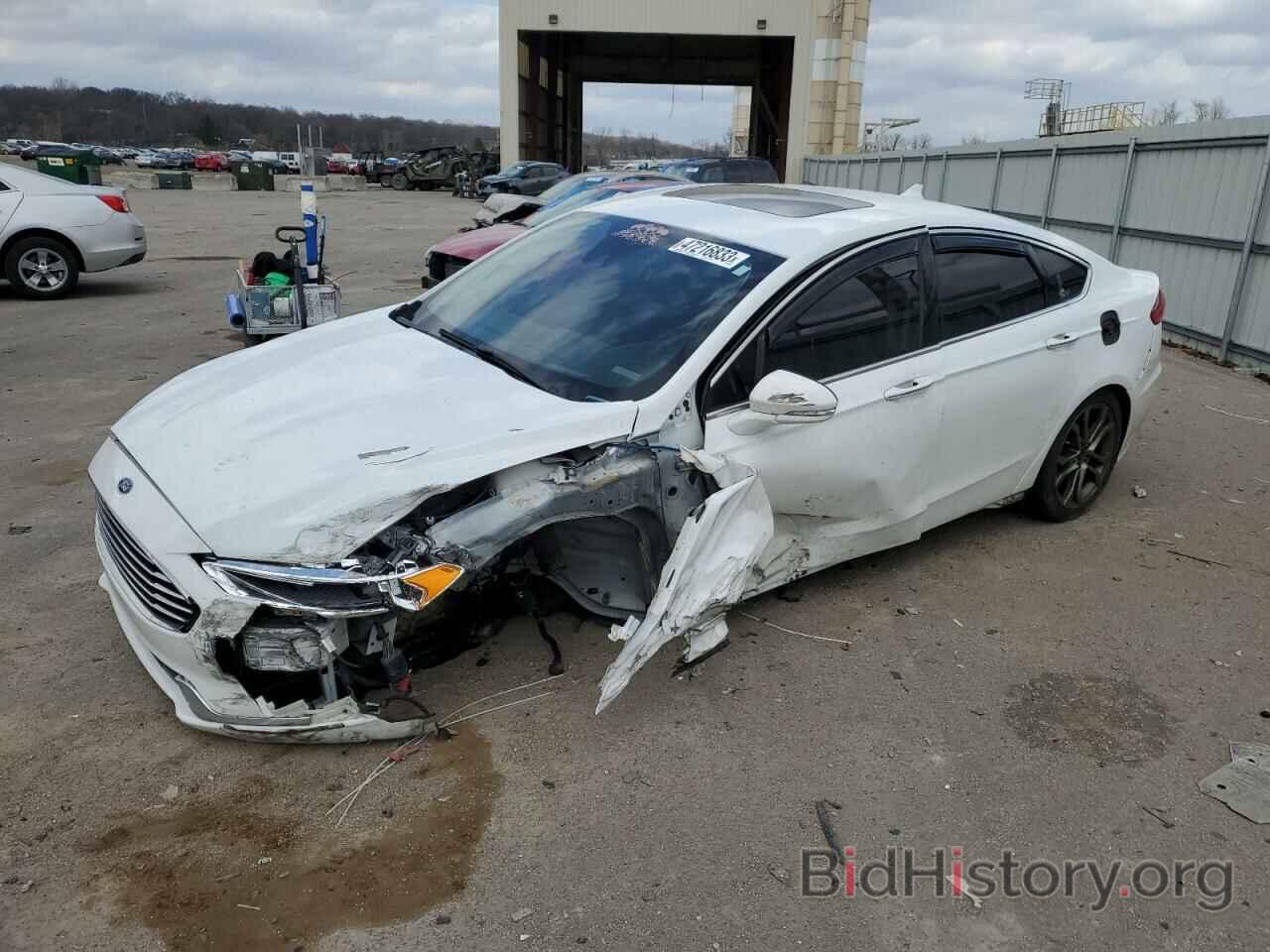 Photo 3FA6P0CD3KR141089 - FORD FUSION 2019