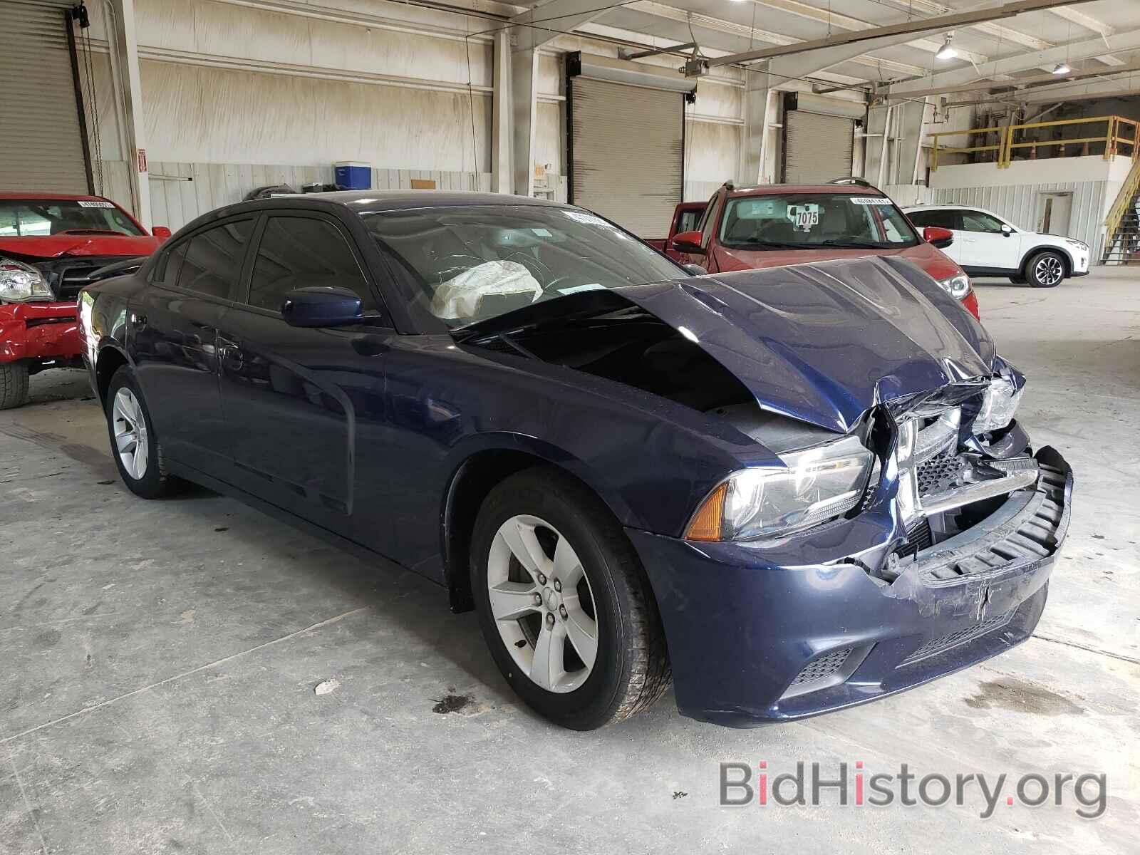 Photo 2C3CDXBG6DH603352 - DODGE CHARGER 2013
