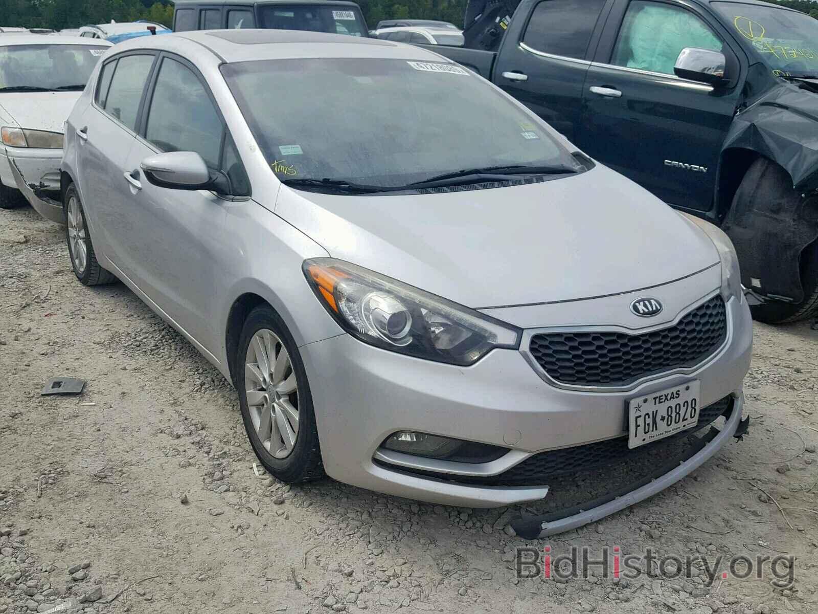 Photo KNAFX5A84E5166925 - KIA FORTE EX 2014