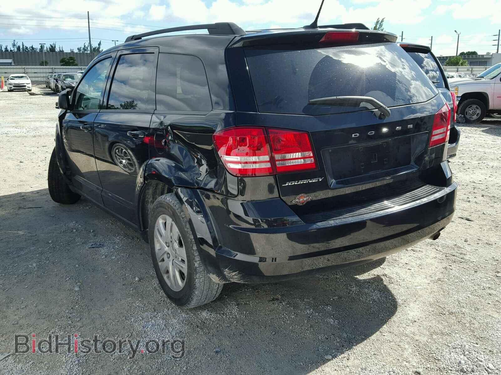 2017 DODGE JOURNEY - VIN: 3C4PDCABXHT557338 - Фото 3