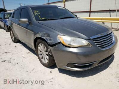 2013 Chrysler 200 200 Tourin, серый — VIN 1C3CCBBB8DN595062, Copart