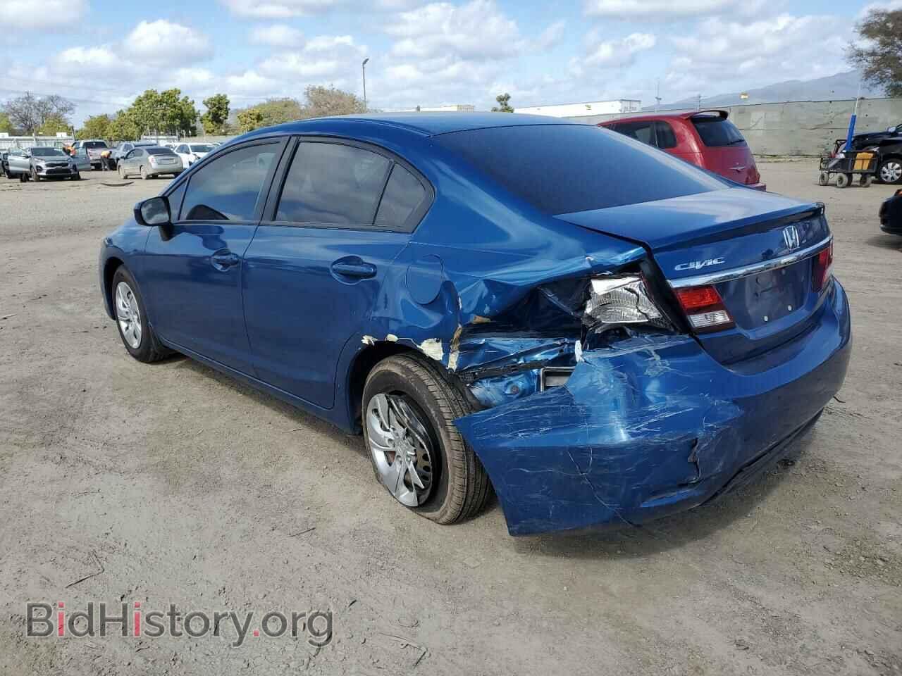 2015 HONDA CIVIC - VIN: 2HGFB2F58FH544352 - Фото 2